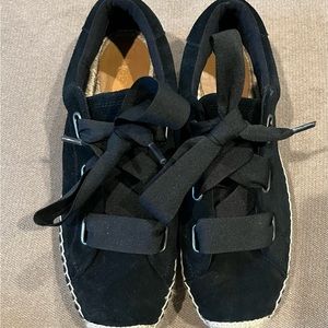 Ugg Brianna black suede espadrille